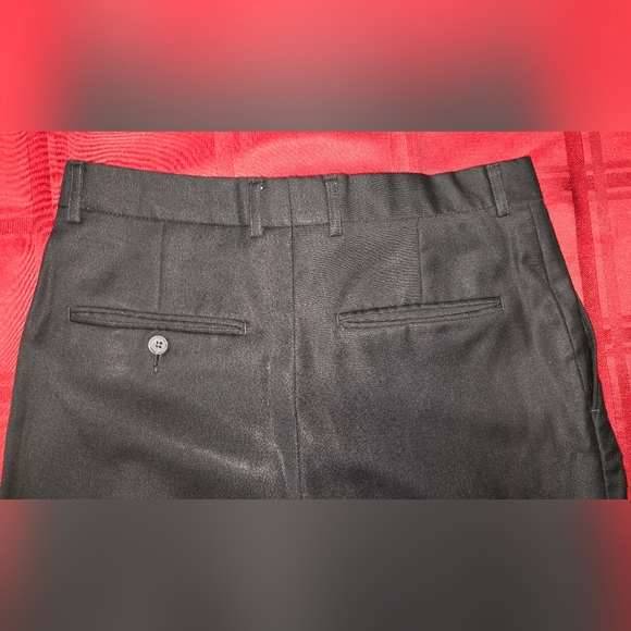 Perry Ellis Black 2 Piece Suit 38R - Picture 4 of 8